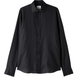 Bläck Dante Linen Shirt - Black