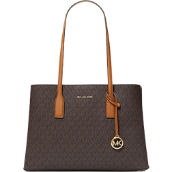 Michael Kors Ruthie Medium Signature Logo Tote Bag - Brn/Acorn