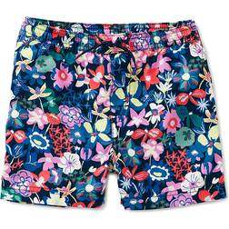 Tea Collection Shortie Swim Trunk Short - Caribbean Wildflowers