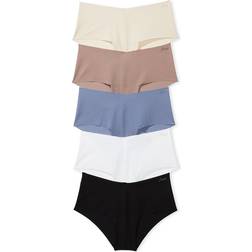 PINK No Show Cheeky Panties - Spring Basic