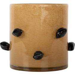 Byon Arlo Beige Black Fyrfadsstage 15cm