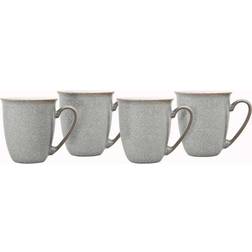 Denby Elements Light Grey Mug 33cl 4pcs