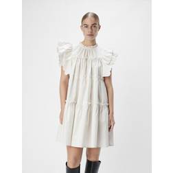 Object Mini Dress - White Sand