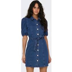 Only Onlvibbe Kort Kjole - Navy