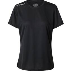 Hummel Women's Run Jersey T-shirt - Black