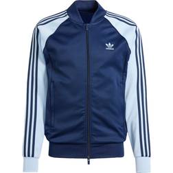 adidas Men's Adicolor Classics SST Track Jacket - Clear Sky/Night Indigo