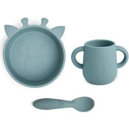 Nuuroo Ebba Silicone Dinner Set 3-pack