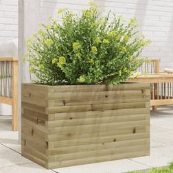 vidaXL Odlingslåda 70x40x45,5 impregnerat furu