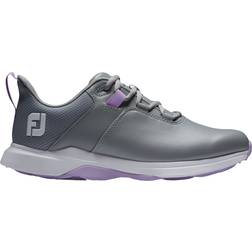 FootJoy ProLite Grey/Lilac Calzado de golf de mujer
