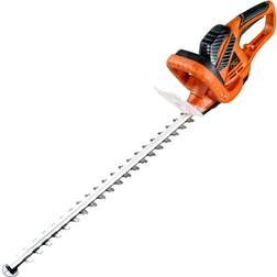 SuperHandy Lightweight Corded Hedge Trimmer 610mm 600W Orange