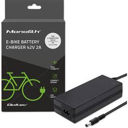 Qoltec Laddare Elcykel 36V 42V 2A 5.5x2.1 Kontakt
