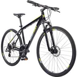 Nishiki Anasazi Hybrid Bike - Black/Gray/Yellow2 Men's Bike