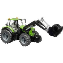 Bruder Deutz Traktor 8280 TTV mit Frontlader Fertigmodell Landwirtschafts Modell