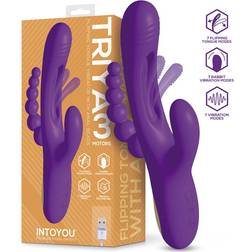 IntoYou Triya Flipping Tongue Vibrator with Anal Beads