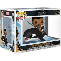 Funko Pop! Ride Marvel Studios Black Panther Wakanda Forever Namor with Orca