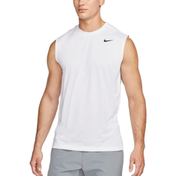 Nike Dri-FIT Legend Men's Sleeveless Fitness T-shirt - White/Black