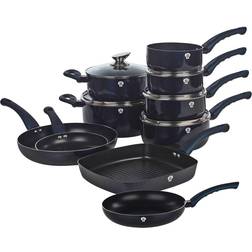 Blaumann - Cookware Set with lid 15 Parts