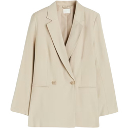 H&M Double Breasted blazer - Light Beige