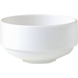 Steelite Monaco White Stacking Unhandled Soup Bowl 36pcs 0.285L