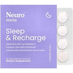 Neuro Melatonin Sleep & Recharge Mints Mixed Berry 6 Pack 72