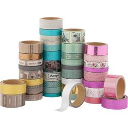 Creative Craft Group Washi Tape in Storage Container 40pcs