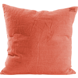 Lovely Linen tvättat Örngott Orange (47x47cm)