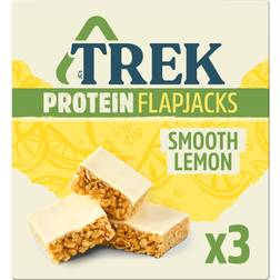 Trek Smooth Lemon Protein Flapjacks 50g 3 pcs