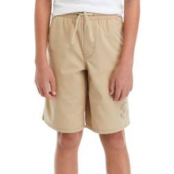 Tommy Hilfiger Toddler Boys Embroidered Pull-On Short Lt Khaki 3T