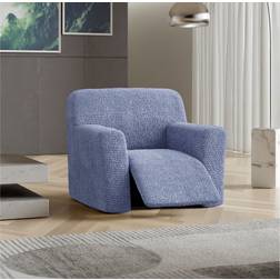 Paulato Stretch Recliner Loose Armchair Cover Blue