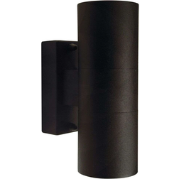 Nordlux Tin Double Black Wall light ∅ 5.2cm