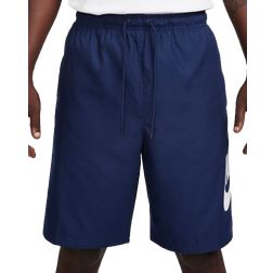 Nike Men's Club Woven Shorts - Midnight Navy/White