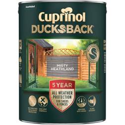 Cuprinol 5 Year Ducksback Wood Protection Misty Heathland 5L