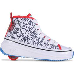 Heelys Girl's Veloz Chi Hello Kitty - White/Black/Red/Olympic Yellow