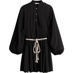 H&M Macrame Belt Dress - Black