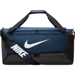 NIKE Brasilia 9.5 Training Duffel Bag - Midnight Navy/Black/White