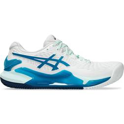 Asics Gel-Resolution 9 Clay Court Shoe - White