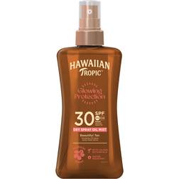 Hawaiian Tropic Glowing Protection Dry Oil Spray Spf30