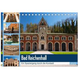 Calvendo Bad Reichenhall A5 Landscape Desk Calendar 2025