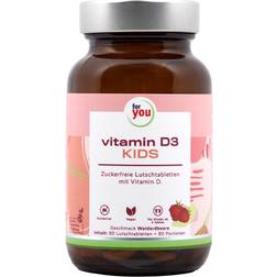 For you Vitamin D3 Kids 90 Stk.