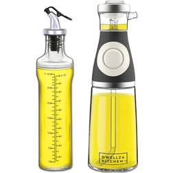 Cooking Oil- & Vinegar Dispenser 2pcs