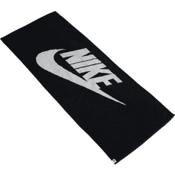 NIKE Club Pool Badezimmerhandtuch Schwarz, Weiß (172x73cm)