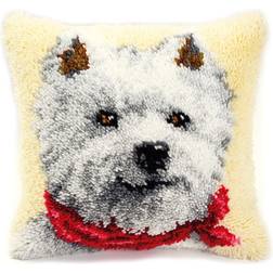 Vervaco West Highland Terrier Latch Hook Cushion