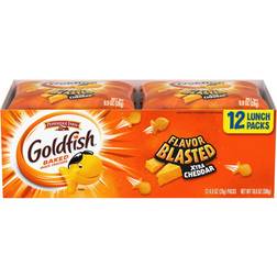 Goldfish Pepperidge Farm Flavor Blasted Cheddar 10.8oz 12pack