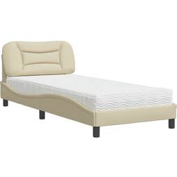 vidaXL Fabric Sengeramme 80x200cm