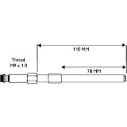 Sykes-Pickavant 31421670 Glowplug Adaptor M9 X 1.0