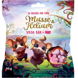 Pandy Godis Musse & Helium Vilda Bär 50g 1pack