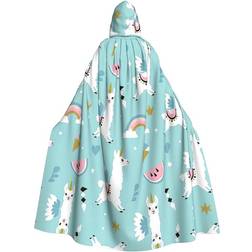 EdWal Cute Llama Print Carnival Cape