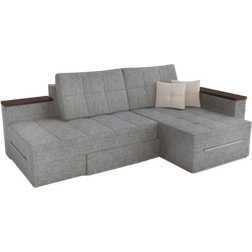VitaliSpa Form Grey Sofa 240cm 4 personers