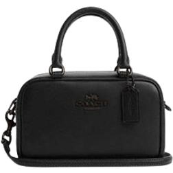 Coach Satchel Crossbody - Black Copper/Black