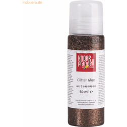Knorr Prandell Glitter Glue 50ml Braun